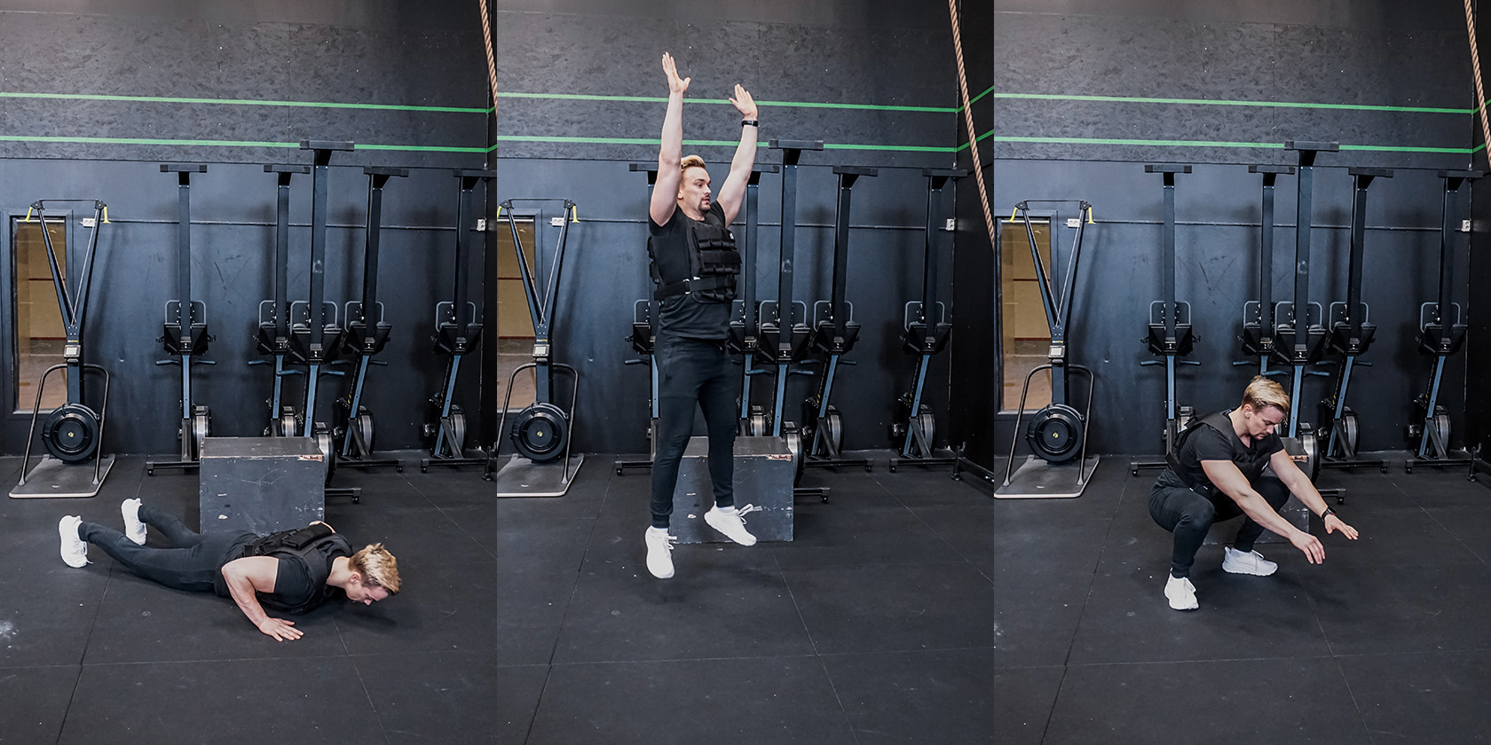 Viktade burpees